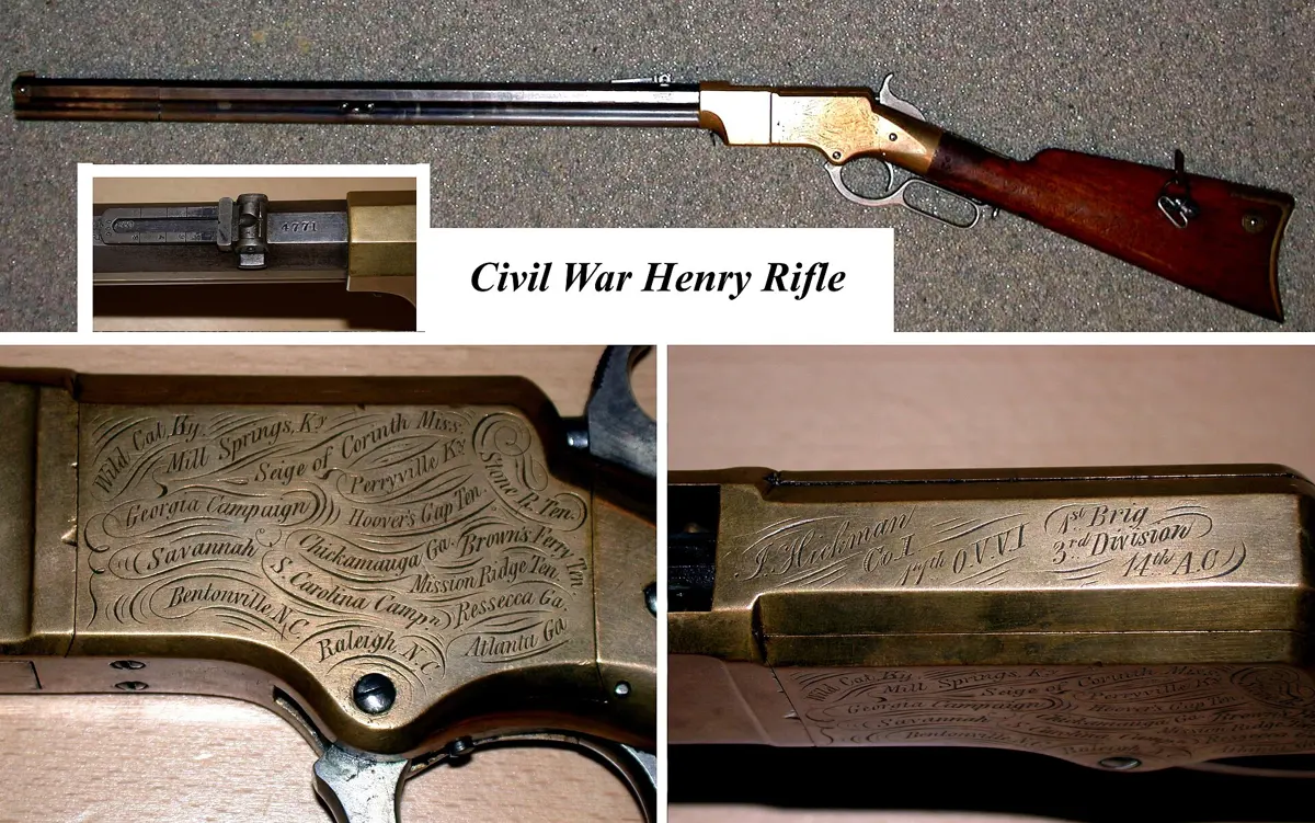1860 Henry lever-action rifle