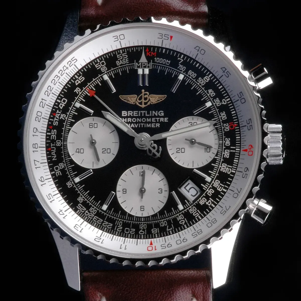 A Breitling Navitimer chronograph