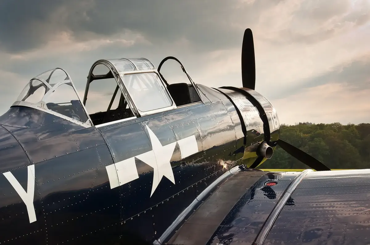 A North American AT-6G Texan trainer